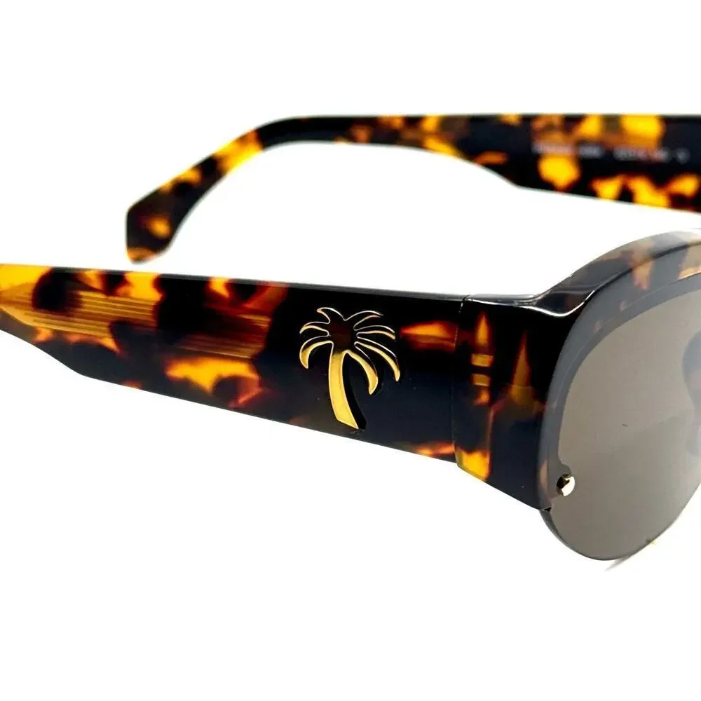 NEW!!! PALM ANGELS Palmdale Sunglasses PERI054 6064 Authentic